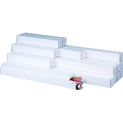 Planbox | Versandschachtel | Rollenkarton | Falthülse | Archivkarton für Pläne