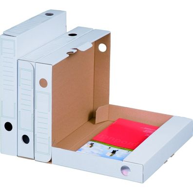 Archivbox | Ablagekarton | Archivschachtel | Aktenkarton | Stehsammler | Ordner