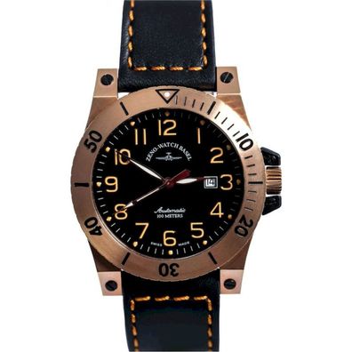 Zeno-Watch - Armbanduhr - Herren - Muscle Automatik Sport - 8096-RBK-a15