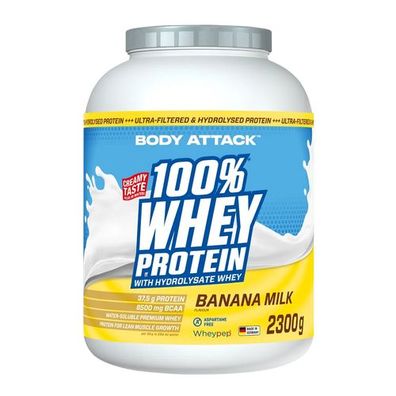 Body Attack 100% Whey Protein 2300g