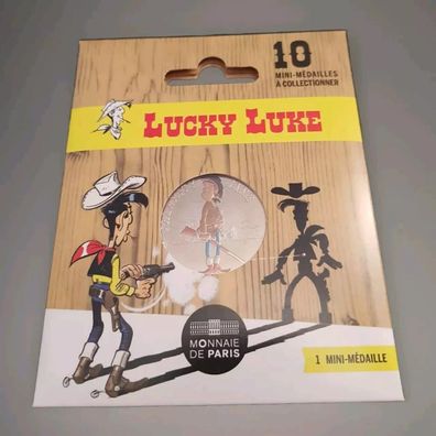 Lucky Luke -Calamity Jane-Medaille im Blister-Monnaie de Paris
