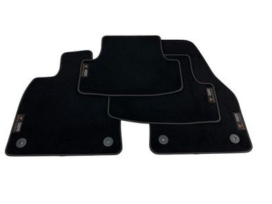 Original Cupra Seat Fußmatten Ateca Velours schwarz Kupfer Teppich Stoff m. Logo