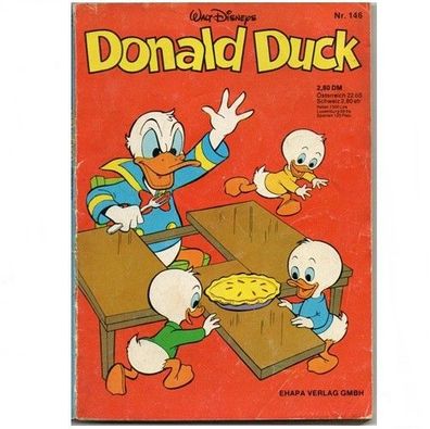 Donald Duck Taschenbuch Nr. 146 von 1981 Walt Disney 96 Seiten Ehapa Verlag