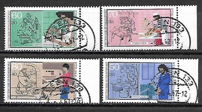 BRD gestempelt Michel-Nummer 1315-1318