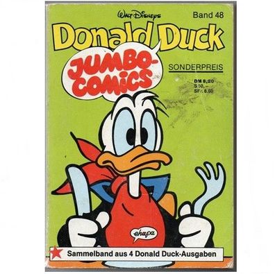 Donald Duck Taschenbuch Band 48 Jumbo Comics Ehapa Verlag Sammelband aus 4 Ausgaben