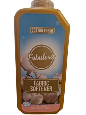 Fabulosa Weichspüler Cotton Fresh 1000 ml (1 Liter)