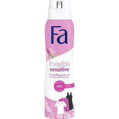 Fa Antitranspirant-Spray Rosenduft mit Weissdorn 48h - 150ml