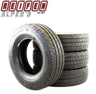 4x 225/75 R16 121R Continental VAN Contact 100 Sommerreifen