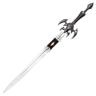 Fantasy Schwert mit geformtem Drachenschädel