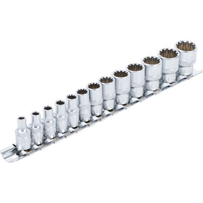 Steckschlüssel-Satz Gear Lock, Set, SW 4 - 14 mm, Antrieb (1/4"), 13-tlg