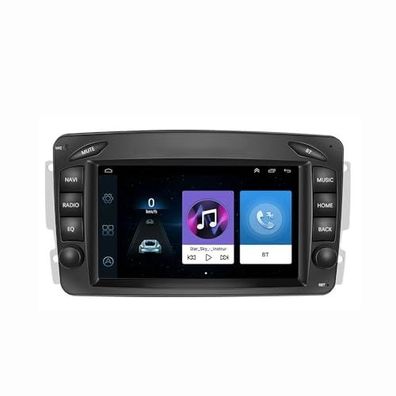 Android 12 Autoradio mit Navigation für Mercedes Benz CLK