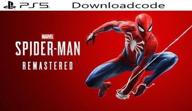 NEU für Playstation PS5 PSN Spiel Marvels Spider-Man Remastered Game Key Email