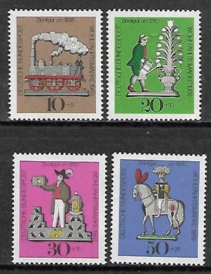 BRD postfrisch Michel-Nummer 604-607
