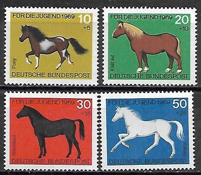 BRD postfrisch Michel-Nummer 578-581