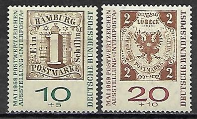 BRD postfrisch Michel-Nummer 310-311a
