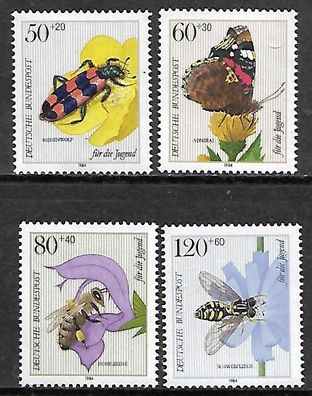 BRD postfrisch Michel-Nummer 1202-1205