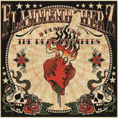 The Dead Brothers: Flammend Herz - 375 Media - (LP / F)