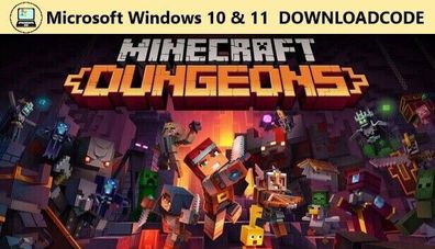 NEU Spiel Minecraft Dungeons für PC Computer Windows 10 11 Game Key Download NEW