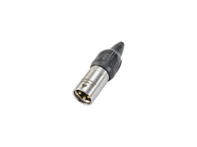 Neutrik XLR 3P Connector male TOP Goldkontakte - Edelstahlgehäuse