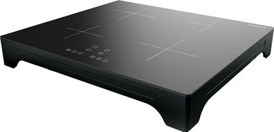 Inventum VKI6010ZWA, Schwarz, Arbeitsplatte, Zonen-Induktionskochfeld, Glaskeramik,