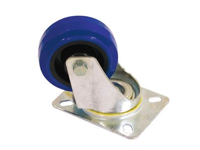 Roadinger Lenkrolle 80mm blau