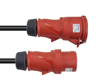 PSSO CEE Verlängerung 32A 5x6 10m rot