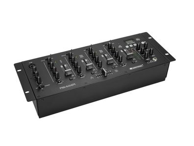 Omnitronic PM-444Pi 4-Kanal-DJ-Mixer mit Player & USB-Interface
