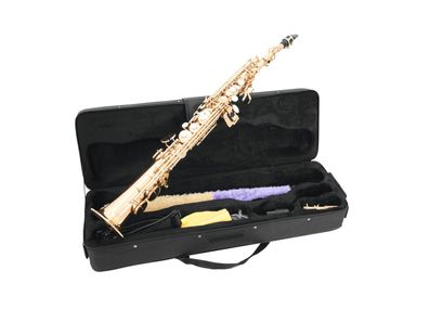Dimavery SP-10 Bb Sopransaxophon, gold