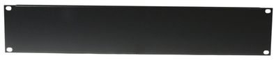 Omnitronic Frontplatte Z-19U, Stahl, schwarz 2HE