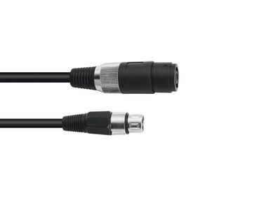 Omnitronic Adapterkabel Speaker(F)/XLR(F) 1m sw