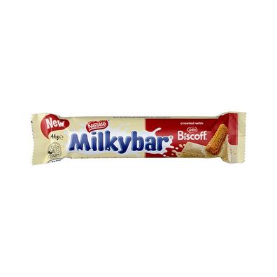 Nestle Milkybar Lotus Biscoff Schokoriegel - Import 44 g