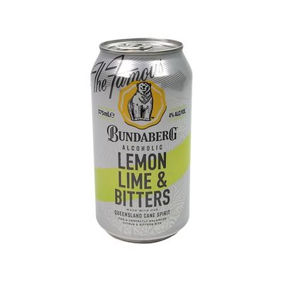 Bundaberg Alcoholic Lemon Lime & Bitters Can 4.0 % vol. 375 ml