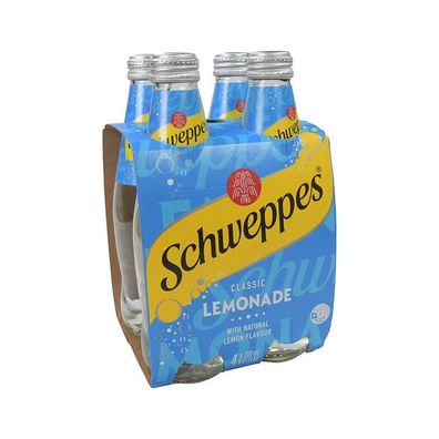 Schweppes Lemonade Bottle - Australian Import 4x300 ml