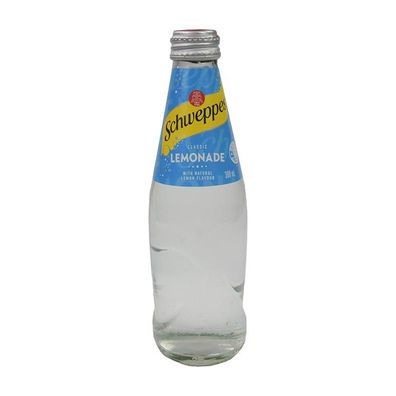 Schweppes Lemonade Bottle - Australian Import 300 ml