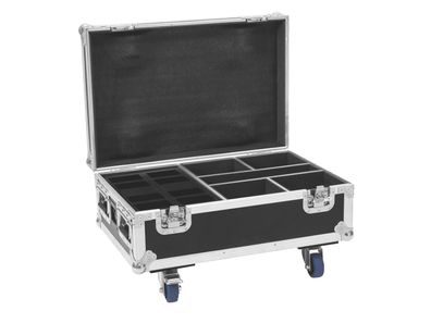 Roadinger Flightcase 4x AKKU IP UP-4 Plus HCL Spot WDMX Ladefunktion