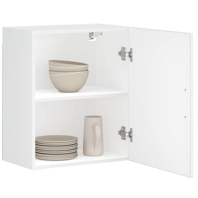 vidaXL Küchen-Hängeschrank Porto Hochglanz-Weiß Holzwerkstoff