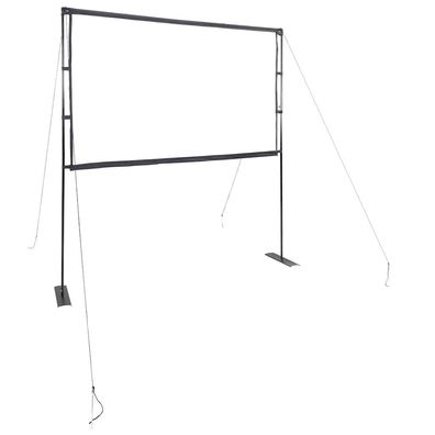 vidaXL Beamer Leinwand mit Ständer 90 Zoll 16:9