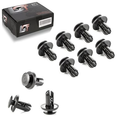 10x Kofferraum Innenraum Verkleidung Befestigungs Clips für Mitsubishi Lancer 8