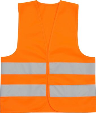 Warnweste orange Sicherheitsweste EN 20471, Gr. XXL