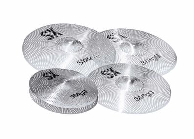 Stagg SXM Silent Practice Cymbal Set