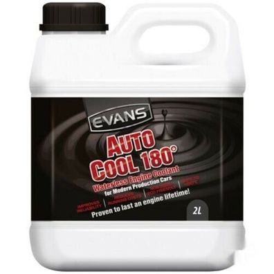 Evans Auto Cool 180° Kühlflüssigkeit / Kühlmittel ohne Wasser (2 Liter Kanister)