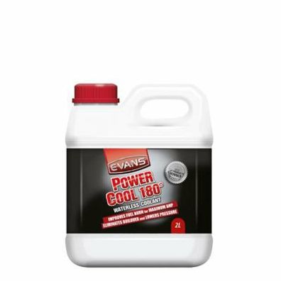 Evans Power Cool 180° Kühlflüssigkeit / Kühlmittel ohne Wasser (2 Liter Kanister)