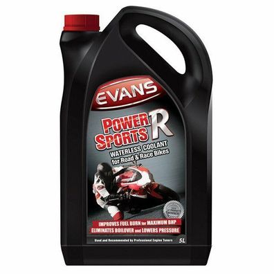 Evans Power Sports R Kühlflüssigkeit / Kühlmittel ohne Wasser (5 Liter Kanister)