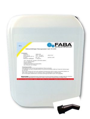 10 L Heizungswasser gebrauchsfertig nach VDI 2035 inkl. Ausgießer