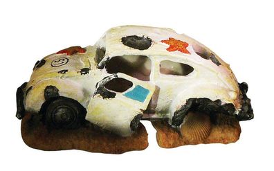 SuperFish Aquarium Deko VW Käfer