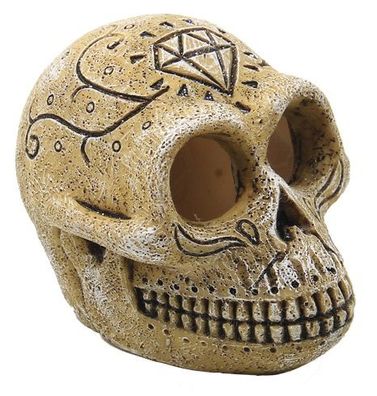 SF Skull Schädel - Monkey-Affe 8x6x6 cm Aquarium Dekoration