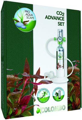 Colombo CO2 Advance Set inkl. CO2 Zylinder, ruckregler,3 in 1 Diffusor usw