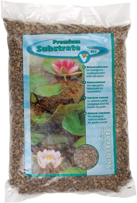 Velda VT Premium Substrat Biologischer Nährboden für Teiche