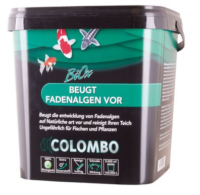 Colombo Biox beugt Fadenalgen vor
