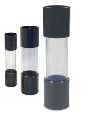 Sichtglas mit Klebemuffe